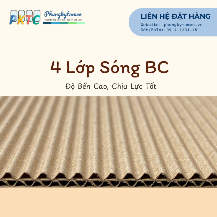 Giấy Tấm 4 Lớp BC