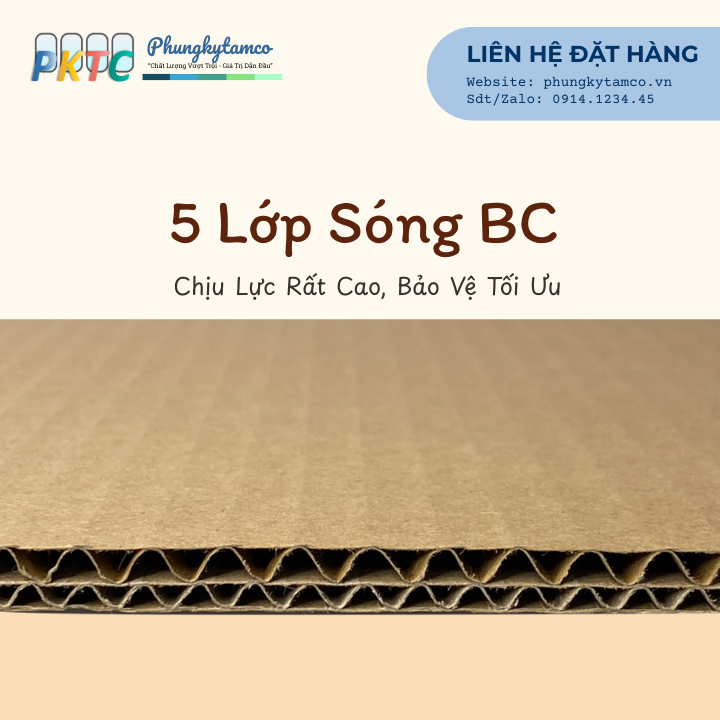 Giấy Tấm 5 Lớp BC